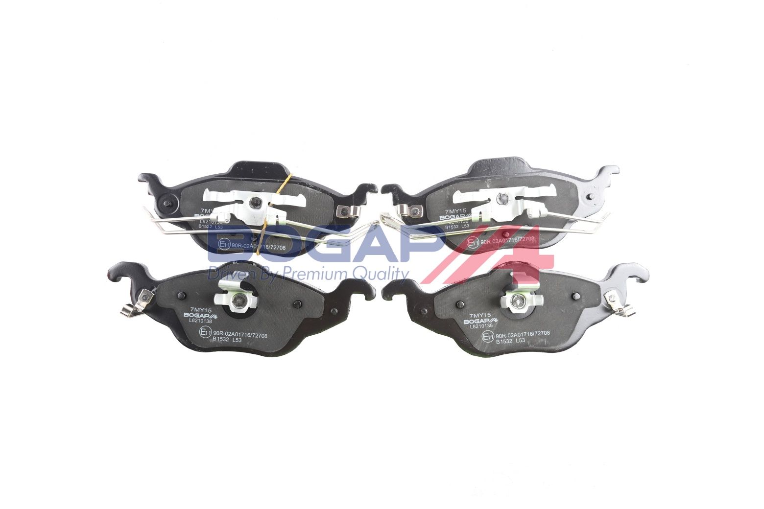 BOGAP L8210138 Brake Pad Set, Disc Brake | ML Performance Car Parts