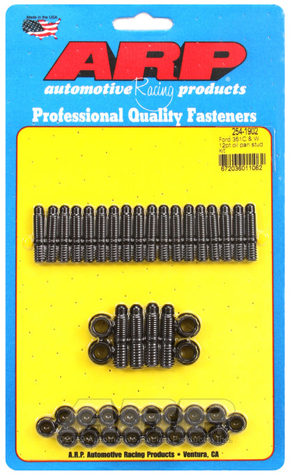 ARP Ford 351C and 351W 12pt Oil Pan Stud Kit