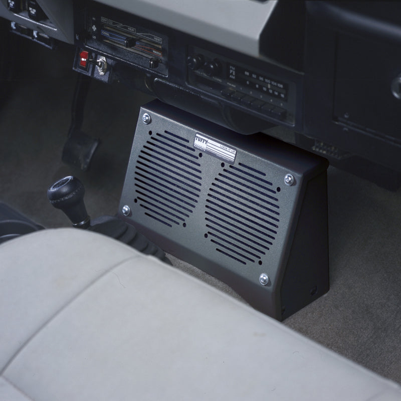 Tuffy Products Tuffy Dual Speaker Box Black