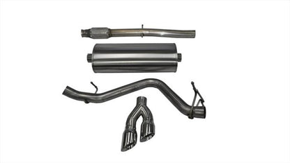 CORSA Performance Corsa 2014-2019 Chevy Silverado 1500 5.3L V8 CC / SB 3in Single Side Exit Touring Cat-Back Exhaust