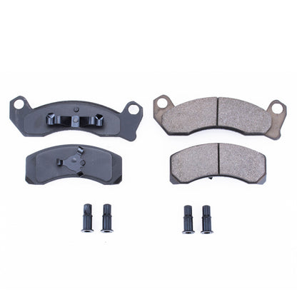 PowerStop Power Stop 87-89 Ford Country Squire Front Z17 Evolution Ceramic Brake Pads w/Hardware
