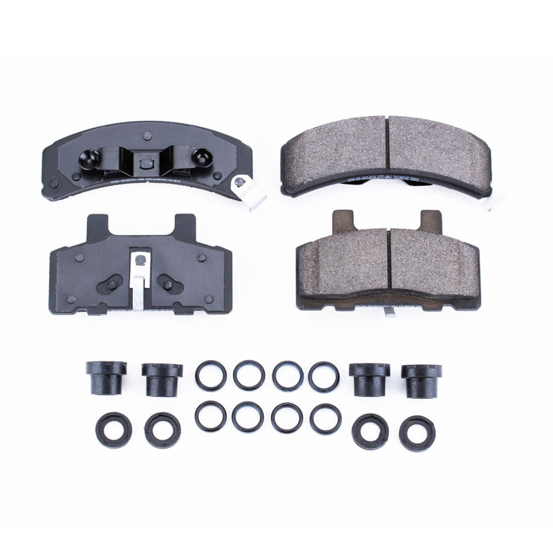 PowerStop Power Stop 88-91 Chevrolet C1500 Front Z17 Evolution Ceramic Brake Pads w/Hardware