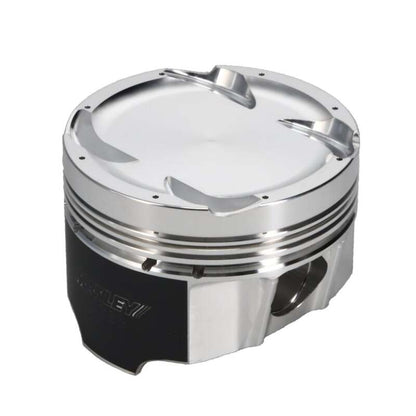 Manley Performance Manley Mitsubishi Eclipse 85.25 mm Bore 88mm Stroke -2.5cc Dome Flat Top Piston Set of 4