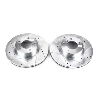 PowerStop Power Stop 14-16 BMW 228i Front Evolution Drilled & Slotted Rotors - Pair