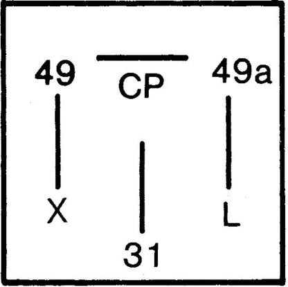 Hella 4 Pin High Capacity Flasher Unit 24V