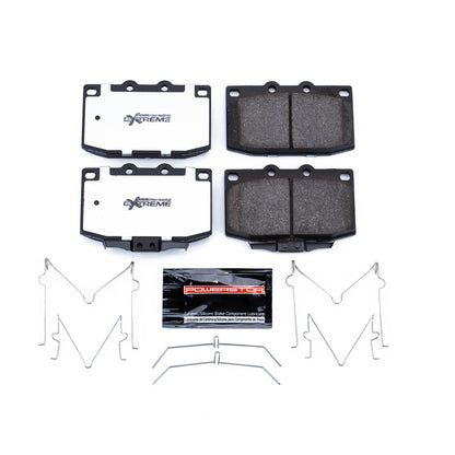 PowerStop Power Stop 86-91 Mazda RX-7 Front Z26 Extreme Street Brake Pads w/Hardware