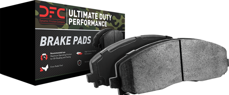 DFC 10-12 Ford F-450 Super Duty Rr Ultimate Duty Performance Brake Pads and Hardware Kit