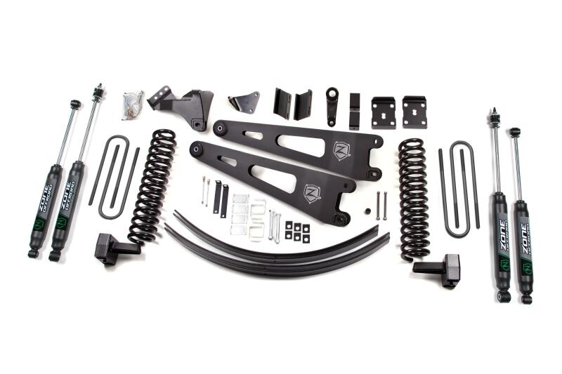Zone Offroad 08-10 Ford SuperDuty 6in Gas w/o Overload