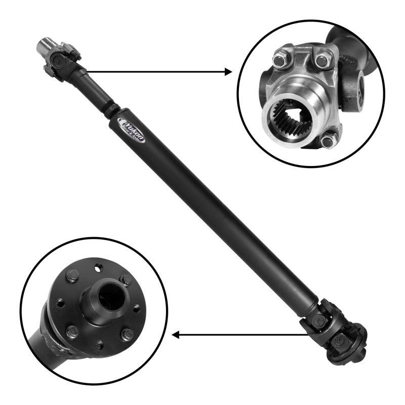Yukon Gear & Axle Yukon Gear Performance Rear Driveshaft HD 2018 Jeep JL Rubicon 4 Door Manual