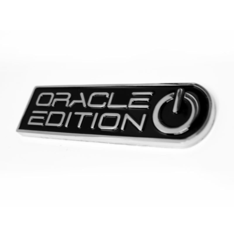 ORACLE Lighting Oracle Edition Badge - Left/Driver - Black/White