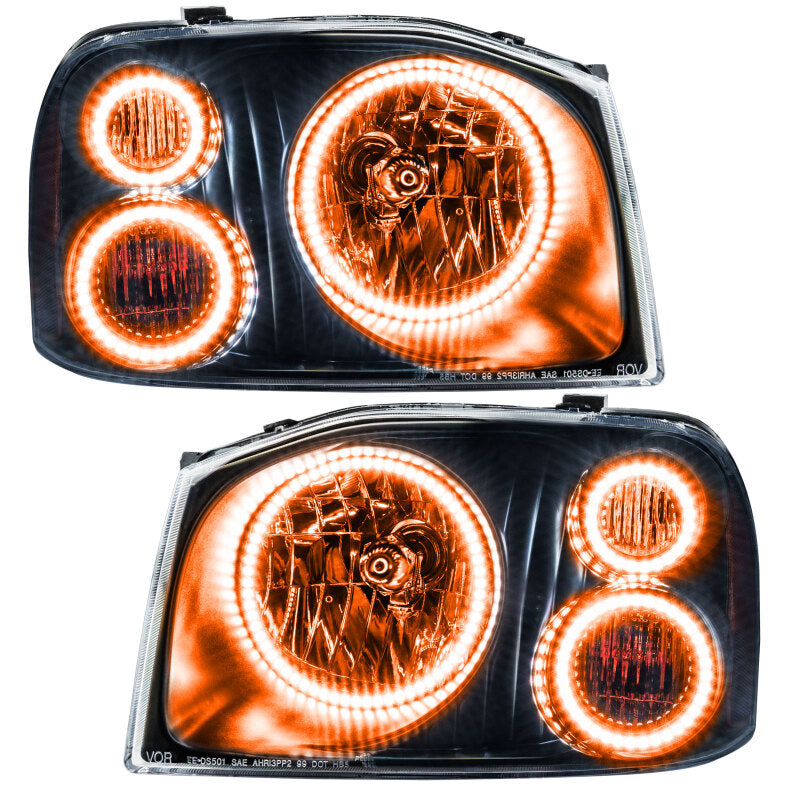 ORACLE Lighting Oracle 01-04 Nissan Frontier SMD HL - Triple Halo - ColorSHIFT w/o Controller