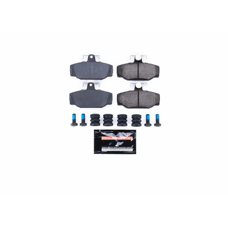 PowerStop Power Stop 88-90 Volvo 760 Rear Z23 Evolution Sport Brake Pads w/Hardware