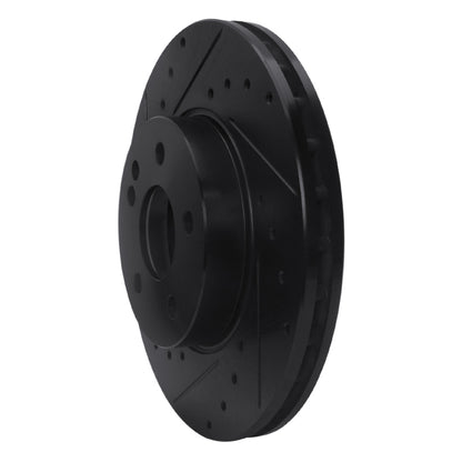 R1 Concepts R1 16-23 Mercedes-Benz Viano (Mexico) Front Left Drilled & Slotted Black Brake Rotor