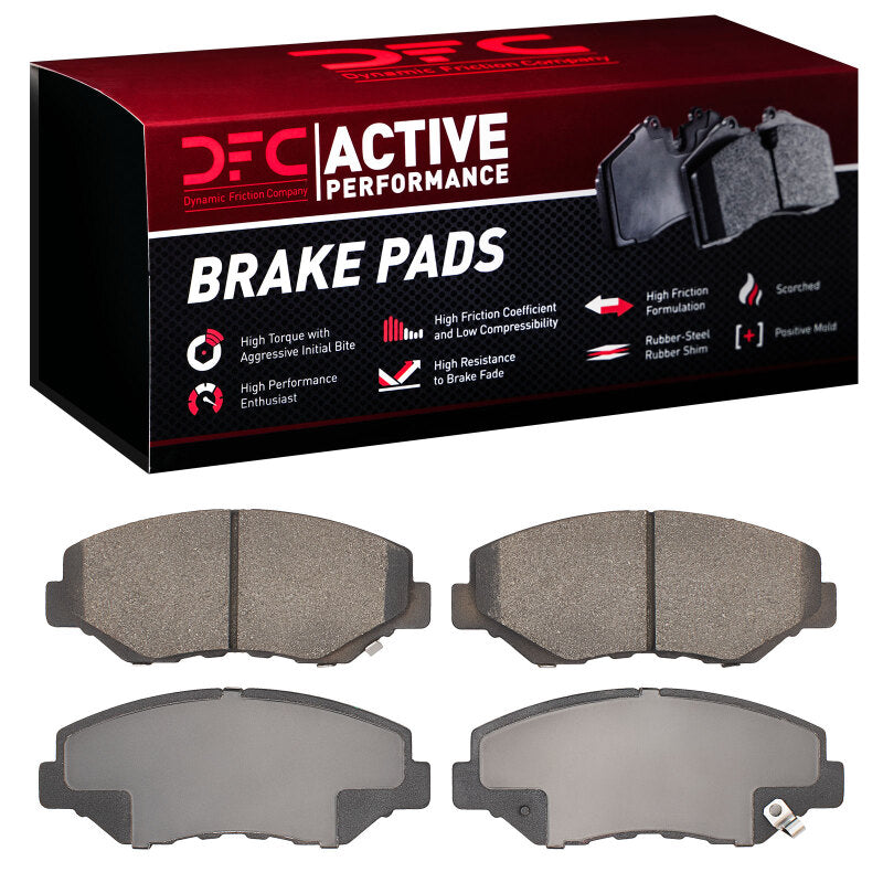DFC 02-21 Acura ILX Front Active Performance Pads - Low Metallic