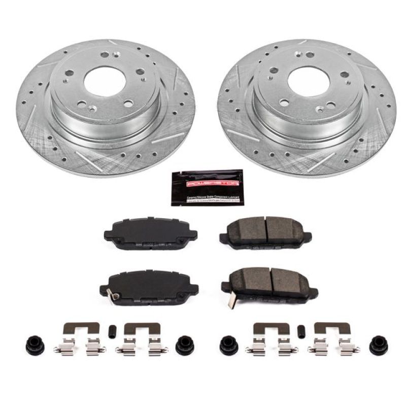 PowerStop Power Stop 16-18 Honda HR-V Rear Z23 Evolution Sport Brake Kit
