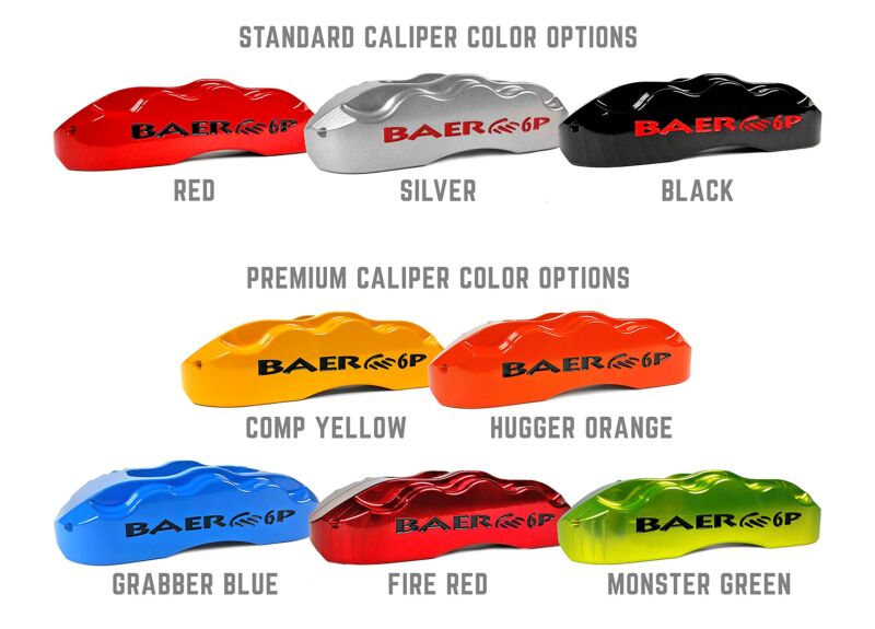 Baer Brakes 10-15 Chevrolet Camaro 15in Extreme+ Rear SDZ Brake Kit - Grabber Blue