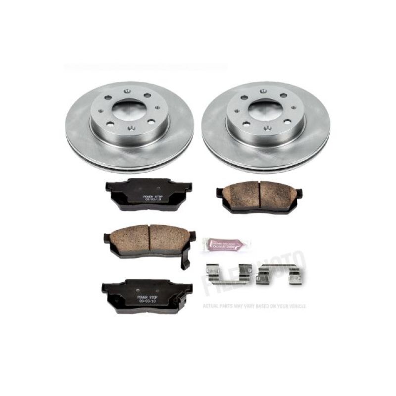 PowerStop Power Stop 88-91 Honda CRX Front Autospecialty Brake Kit