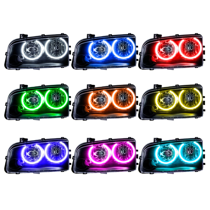 ORACLE Lighting Oracle 05-10 Dodge Charger SMD HL (Non-HID) - ColorSHIFT