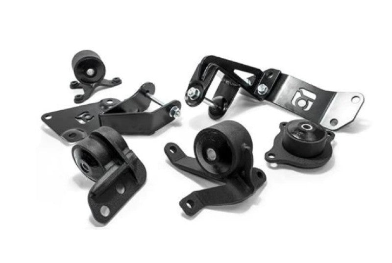 Innovative Mounts Innovative 01-05 Civic K-Series Black Steel Mounts 75A Bushings (Not K24 Trans)