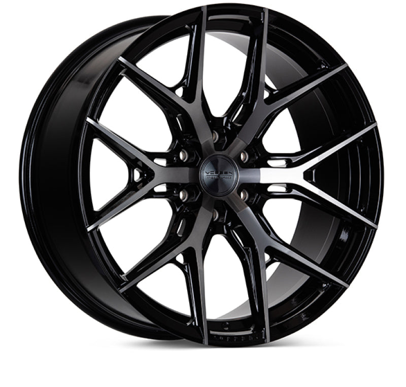 Vossen HF6-4 24x10 / 6x139.7 / ET25 / Deep Face / 106.1 - Tinted Gloss Black Wheel
