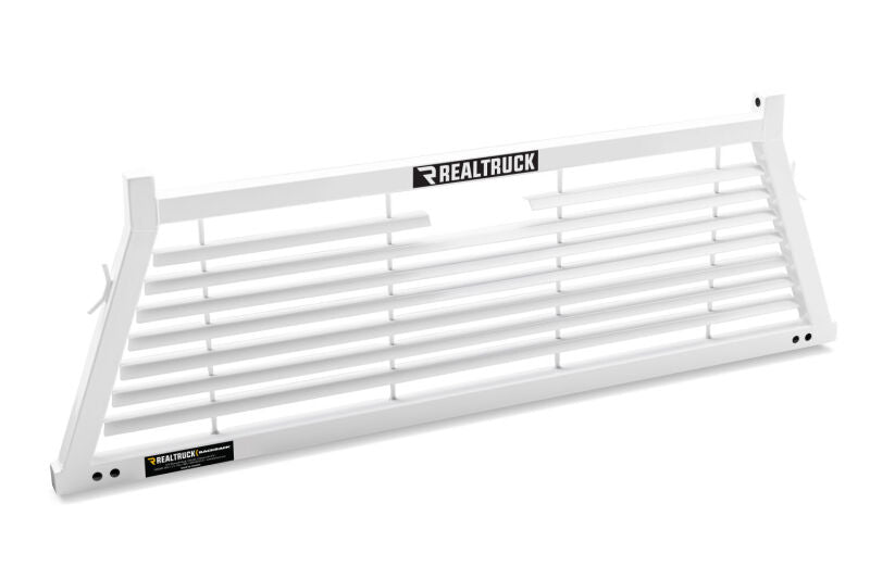 BackRack 99-23 Ford F-250/350 SD Louvered Rack Frame ONLY (Req. HW) - White