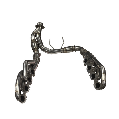 Kooks Headers Kooks 21-23 Ford F150 Coyote V8 5.0L 1-7/8in SS Header w/ GREEN Catted Connection Pipe