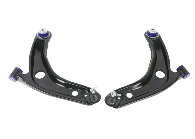 SuperPro Toyota Prius C/Yaris Front Lower Control Arm Set