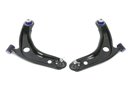SuperPro Toyota Prius C/Yaris Front Lower Control Arm Set