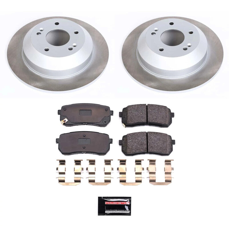 PowerStop Power Stop 15-21 Kia Sedona Rear Semi-Coated Rotor Kit