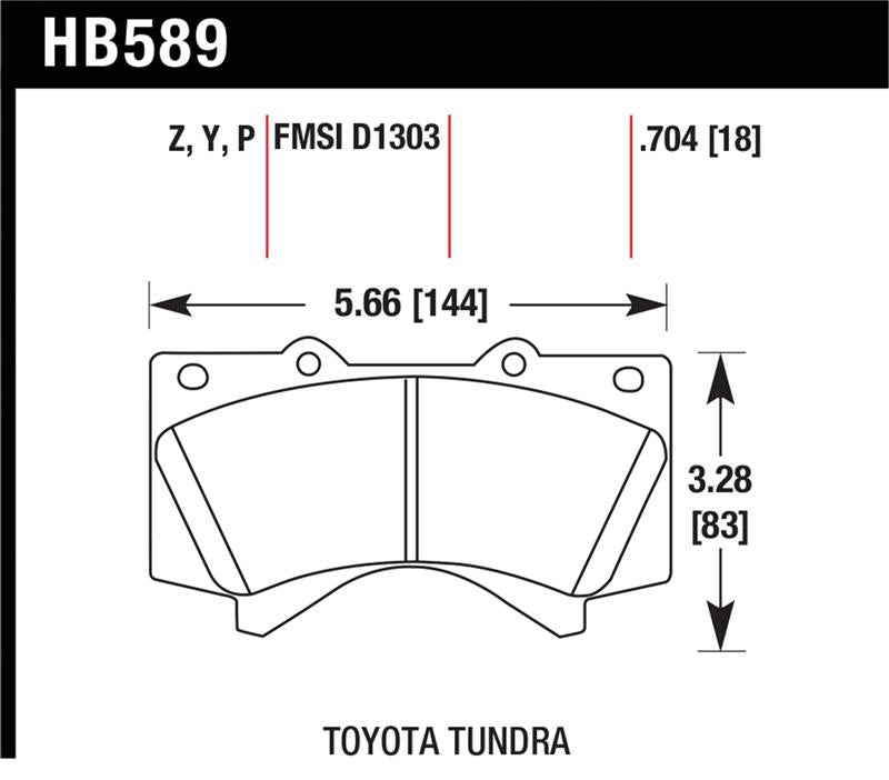 Hawk Performance Hawk LTS Street Brake Pads