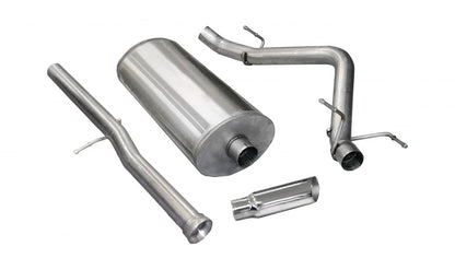 CORSA Performance Corsa 2011-2013 Chevrolet Silverado Crew Cab/Short Bed 1500 6.2L V8 Polished Sport Cat-Back Exhaust