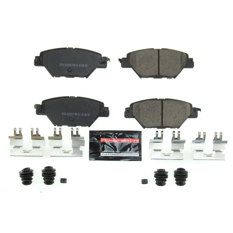 PowerStop Power Stop 16-19 Mazda CX-9 Rear Z23 Evolution Sport Brake Pads w/Hardware