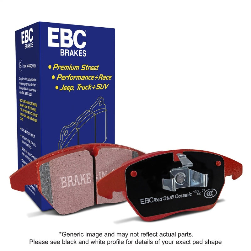 EBC 11 Audi A6 2.0 Turbo Redstuff Front Brake Pads