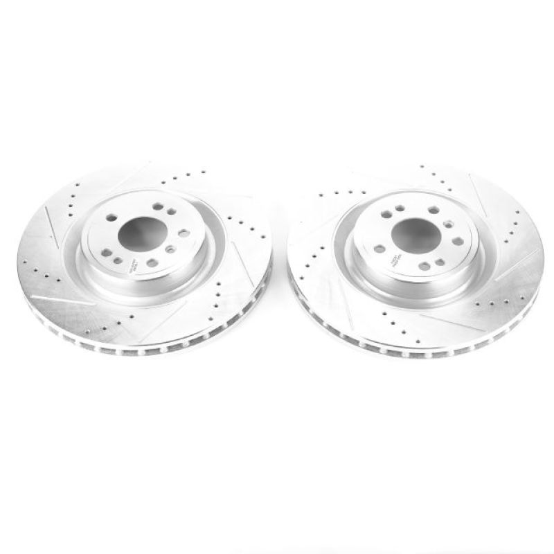 PowerStop Power Stop 13-16 Mercedes-Benz GL350 Front Evolution Drilled & Slotted Rotors - Pair