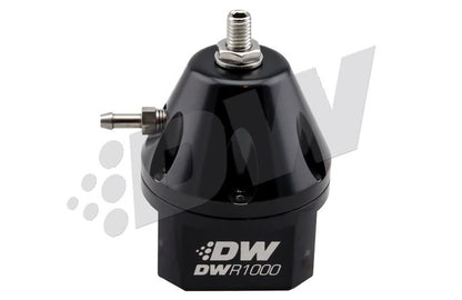 DeatschWerks DWR2000 Adjustable Fuel Pressure Regulator - Black