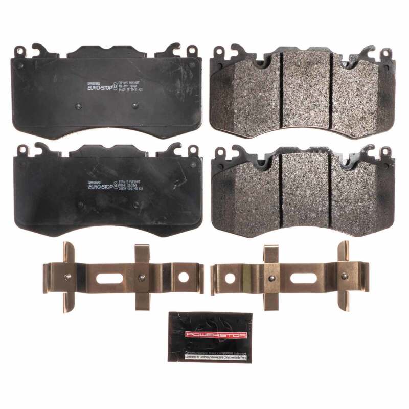 PowerStop Power Stop 10-19 Land Rover Range Rover Sport Euro-Stop ECE-R90 Front Brake Pads