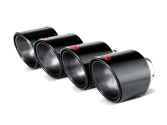 Akrapovic 08-25 Nissan GT-R Tail Pipe Set (Carbon 125 mm)