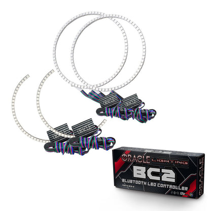 ORACLE Lighting Oracle Toyota Tundra 14-17 Dual Halo Kit - ColorSHIFT w/ BC1 Controller