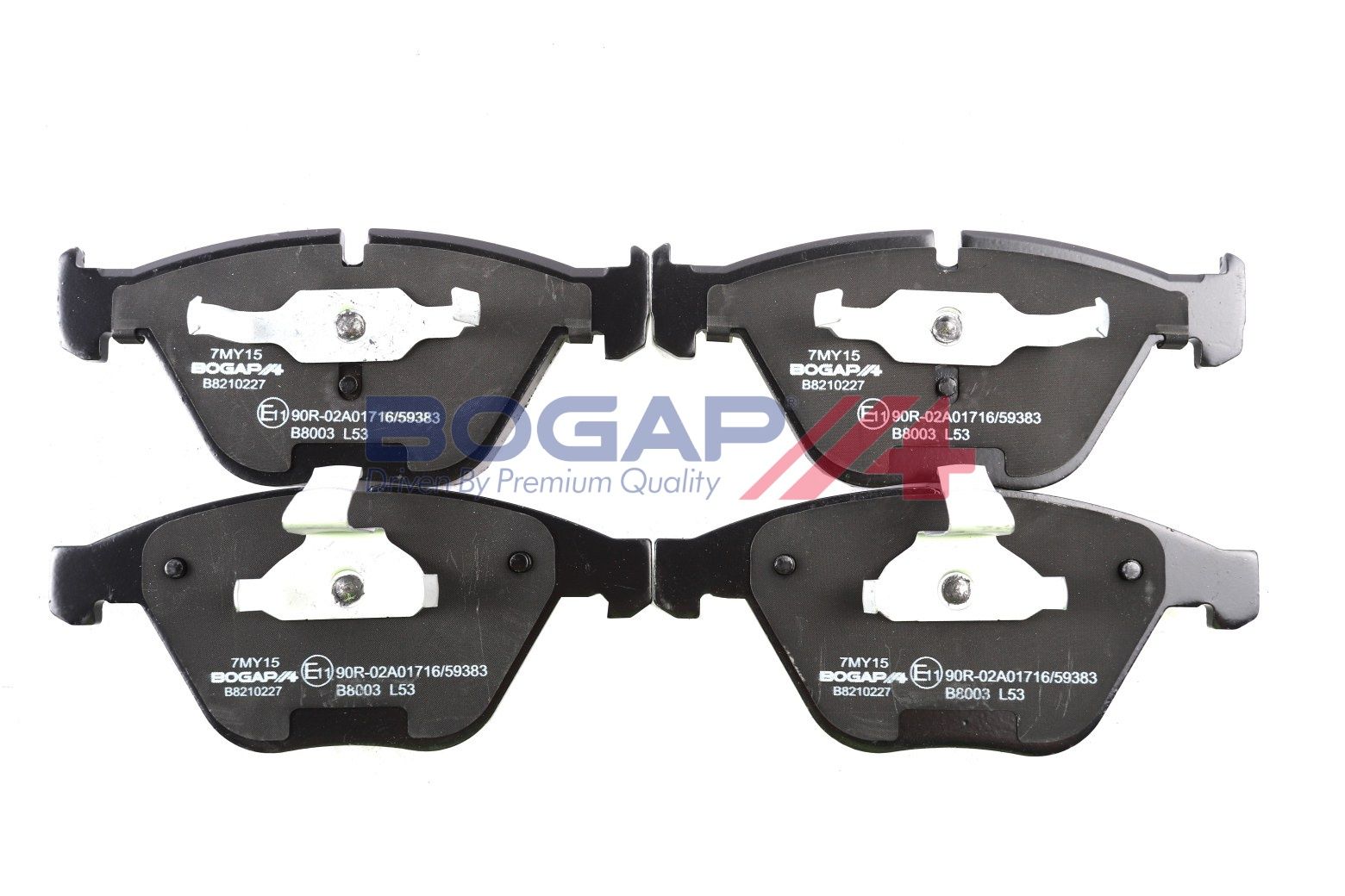 BOGAP B8210227 Brake Pad Set, Disc Brake | ML Performance Car Parts