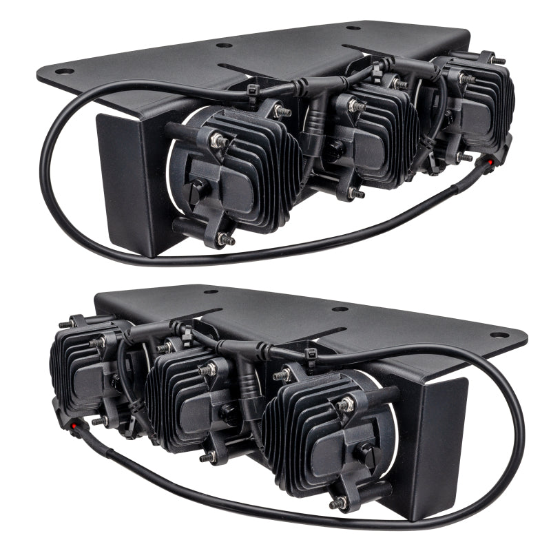 ORACLE Lighting Oracle High 21-22 Ford Bronco Triple LED Fog Light kit for Steel Bumper