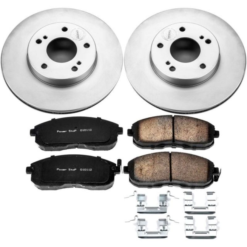 PowerStop Power Stop 96-99 Infiniti I30 Front Z17 Evolution Geomet Coated Brake Kit
