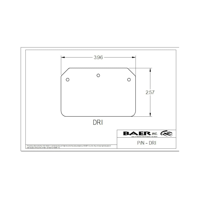 Baer Brakes Rear Ends w/ Ford 9in Early Big Bearing HE 11in SS4+ Dual DS Rear SDZ Brake Kit - Clear