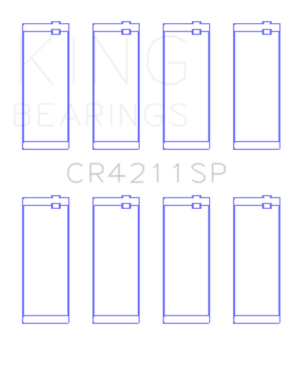 King Engine Bearings BMW Mini M47 Diesel Connecting Rod Bearing Set
