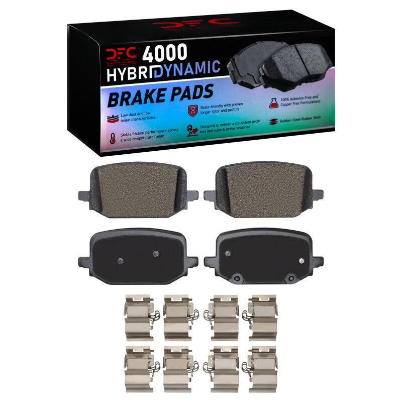 DFC 20-25 Ford Explorer Rear 4000 HybriDynamic Brake Pads and Hardware Kit
