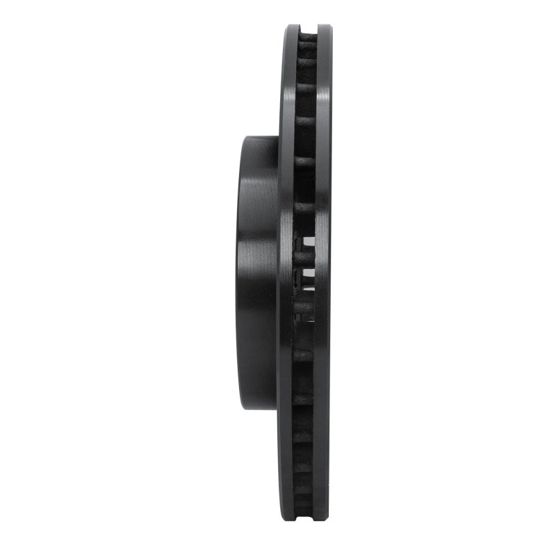 R1 Concepts R1 90-90 Lexus LS400 Front Left Drilled & Slotted Black Brake Rotor