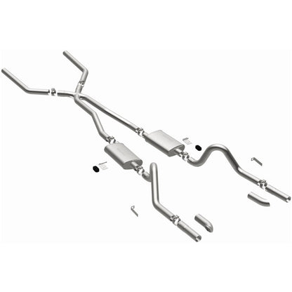 MagnaFlow SYS Cat-Back 67-70 Mustang 2.50inch w/Tru-X