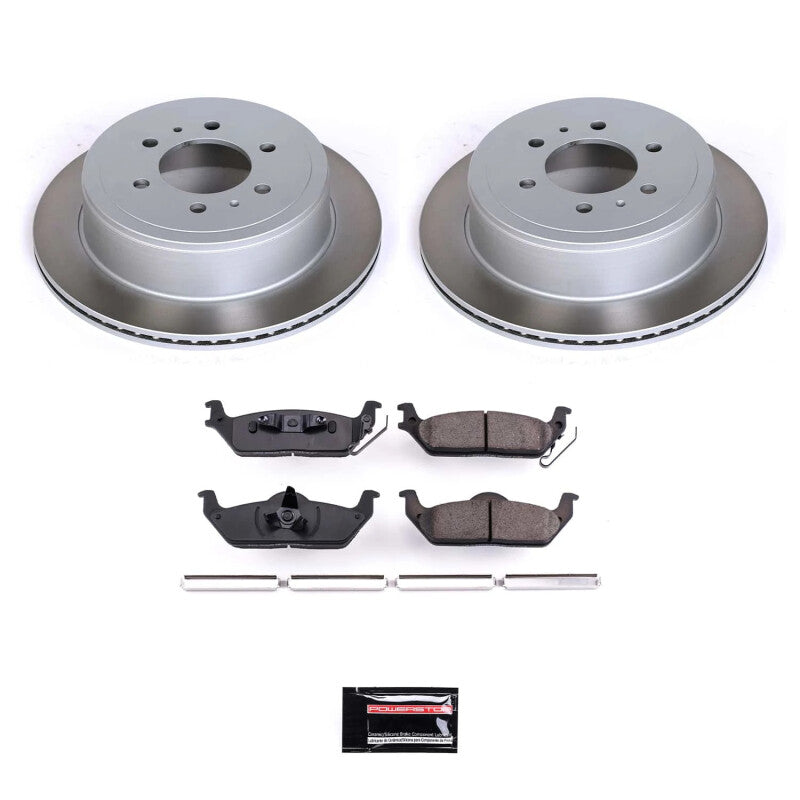 PowerStop Power Stop 06-08 Lincoln Mark LT Rear Semi-Coated Rotor Kit