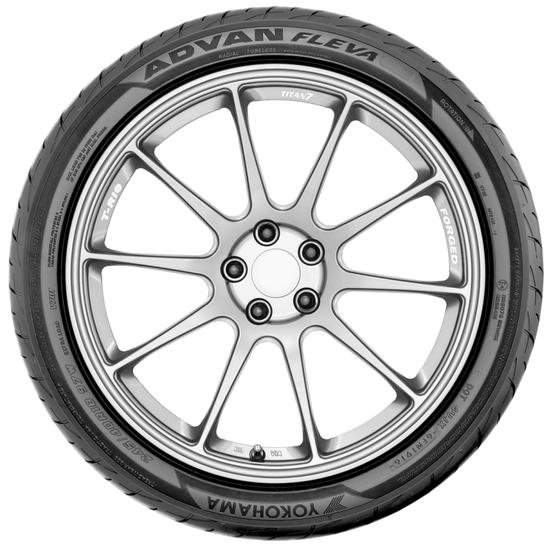 Yokohama Tire Yokohama Advan Fleva V701 Tire - 225/35R18 87W