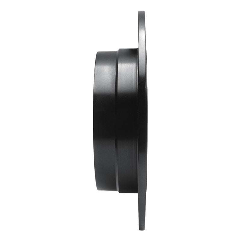 R1 Concepts R1 06-11 Mercedes-Benz B200 Rear Left Drilled & Slotted Black Brake Rotor