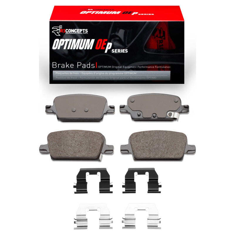 R1 Concepts R1 16-21 Chevrolet Malibu Rear Optimum OE Pads & Hardware Kit